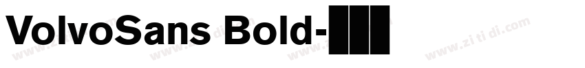 VolvoSans Bold字体转换 VolvoSans Bold字体转换